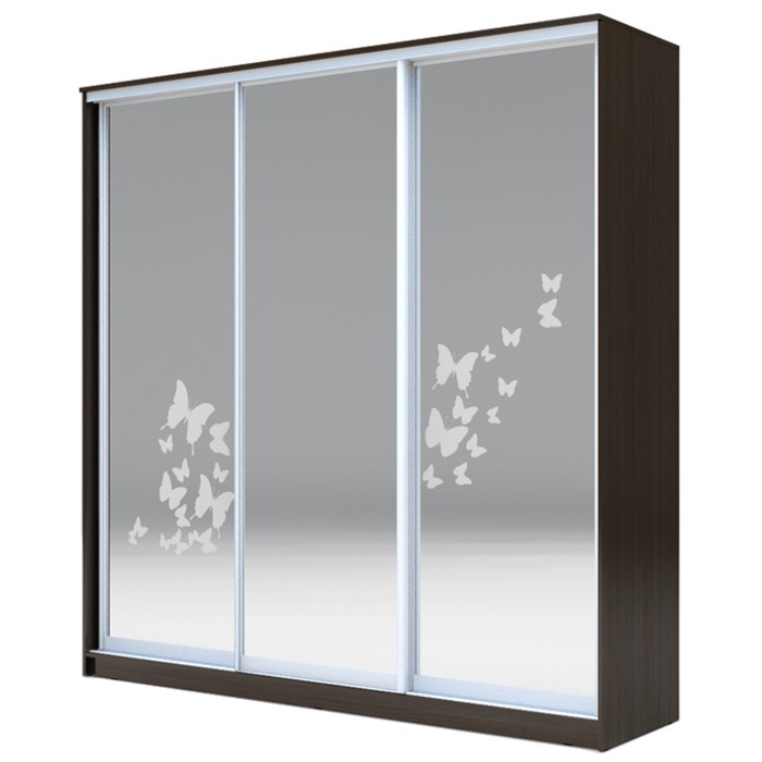 Шкаф-купе Хит-23-20-656 Венге магия, Бабочки