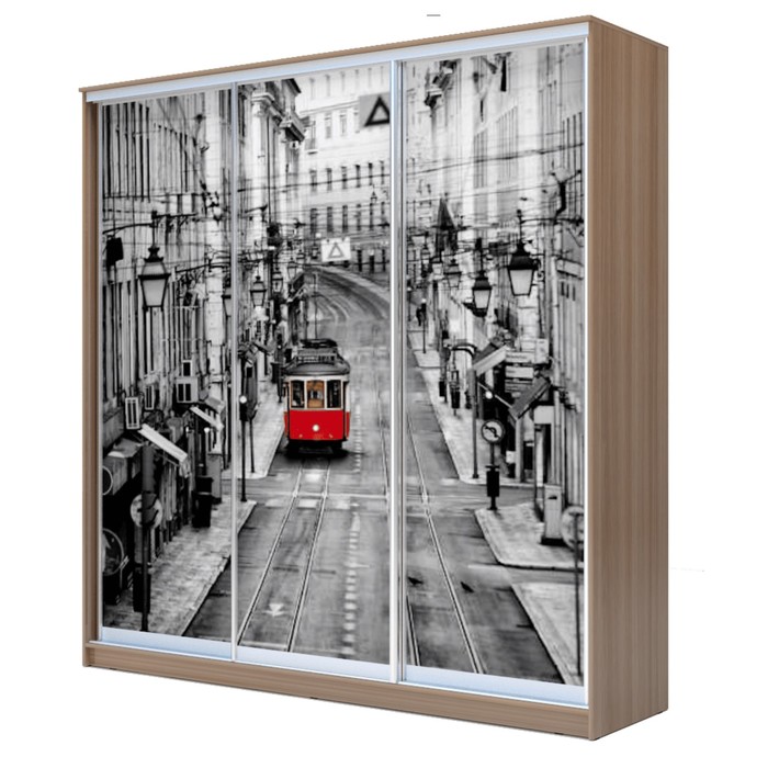 Шкаф-купе Хит-24-20-777 Ясень шимо тёмный, Лондон