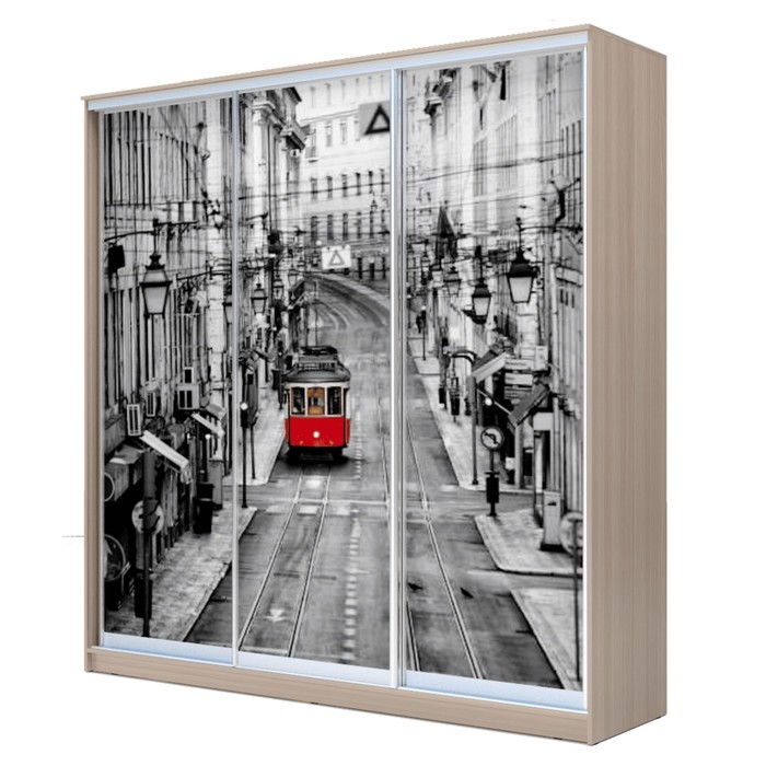 Шкаф-купе Хит-23-20-777 Ясень шимо светлый, Лондон