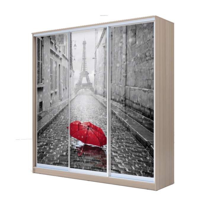 Шкаф-купе Хит-23-20-777 Ясень шимо светлый, Париж