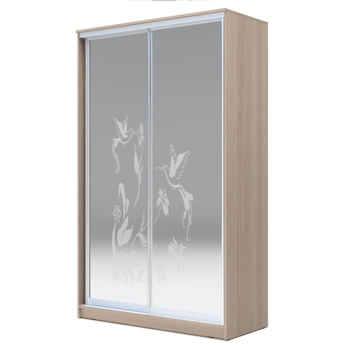 Шкаф-купе Хит-24-12-66 Ясень шимо светлый, Колибри