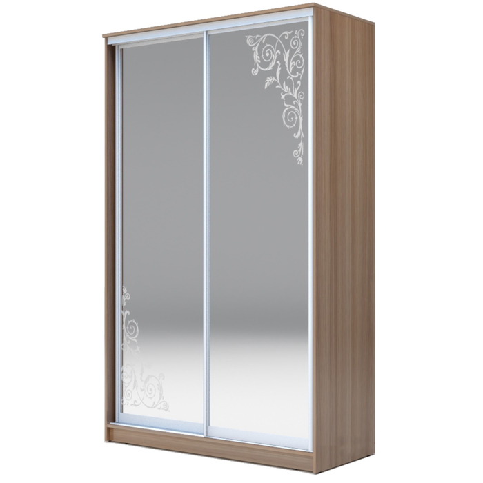 Шкаф-купе Хит-24-12-66 Ясень шимо тёмный, Уголки