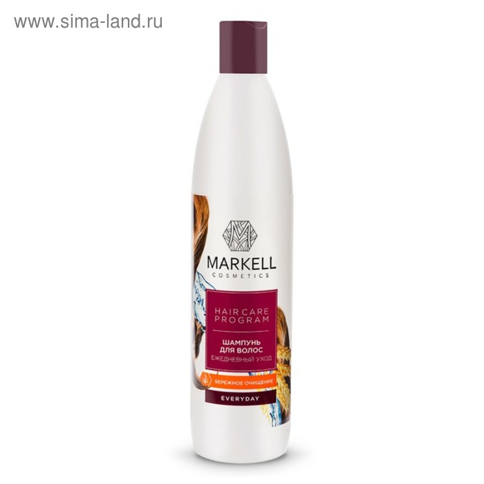   Сима-Ленд Шампунь для волос Markell Hair Care «Бережное очищение», 500 мл