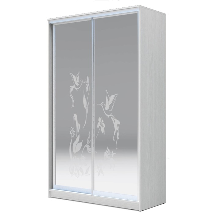 Шкаф-купе Хит-23-14-66 Белый, калибри