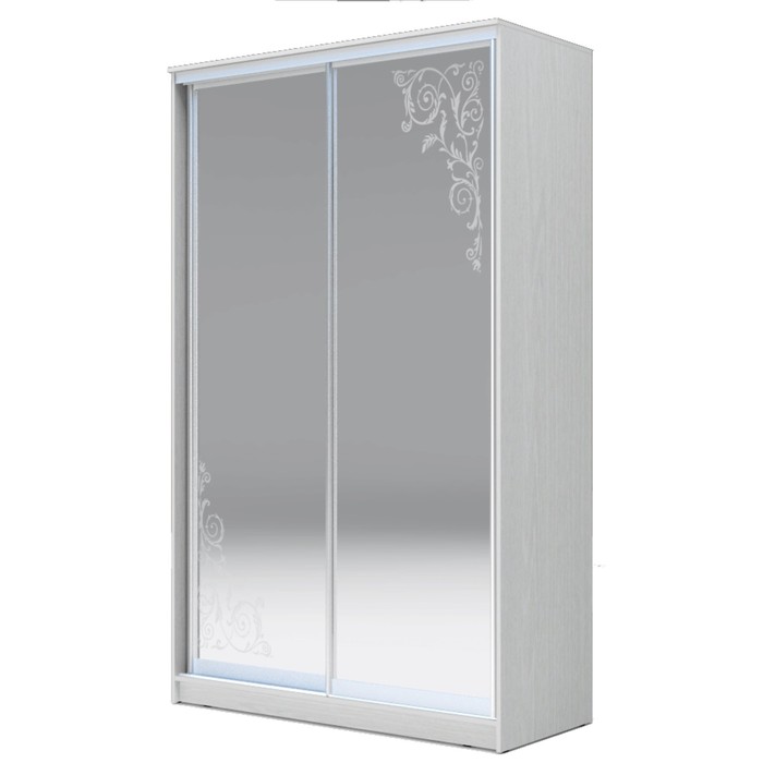 Шкаф-купе Хит-23-14-66 Белый, уголки