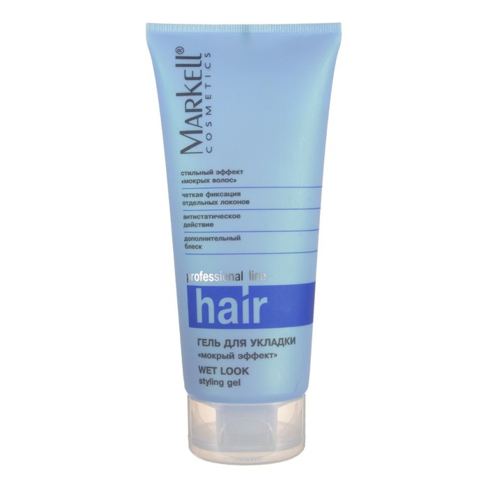 Гель для укладки волос Markell proff, мокрый эффект, 200 мл