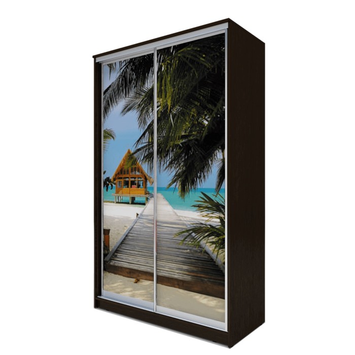 Шкаф-купе Хит-23-14-77  Венге магия, Море