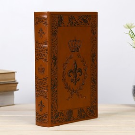 

Ключница-книга дерево "Книга императора" кожзам 26х17х5 см
