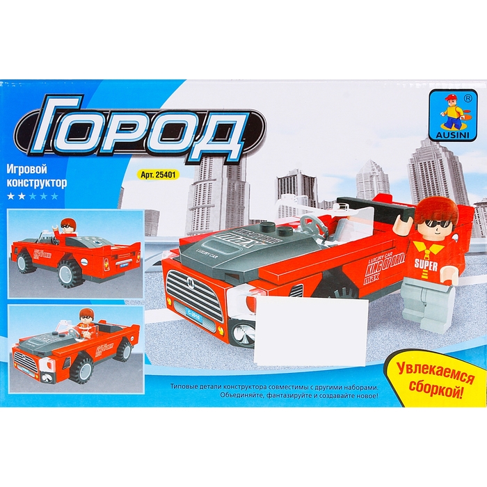 Конструктор «Машина», 108 деталей