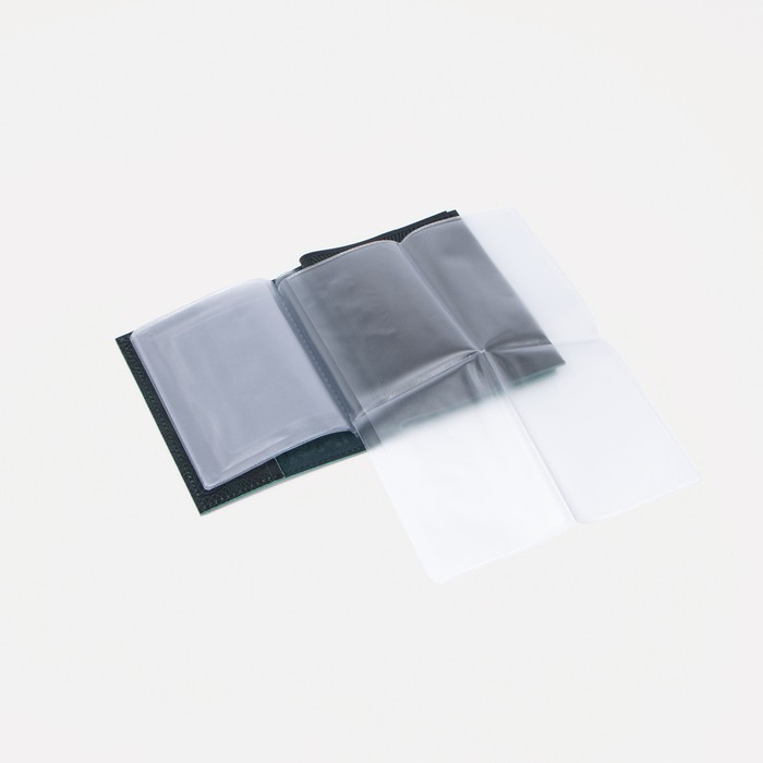 Обложка для автодокументов и паспорта, цвет зелёный