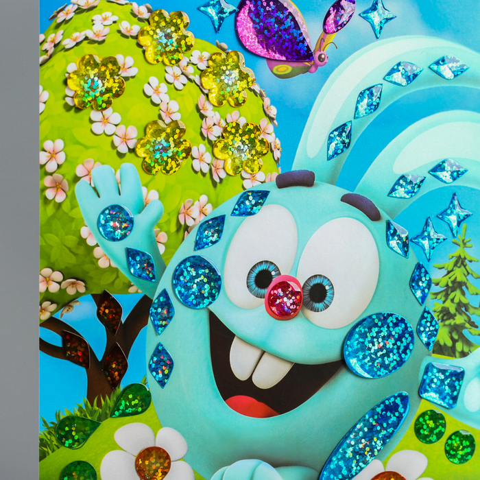 Мозаика гелевыми стразами СМЕШАРИКИ "Класс!"