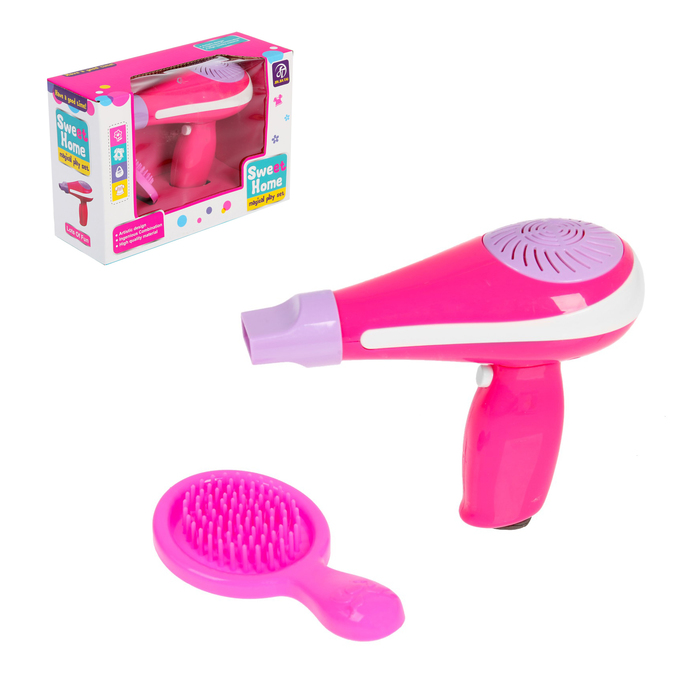 Бытовая техника «Фен карамель» с расчёской