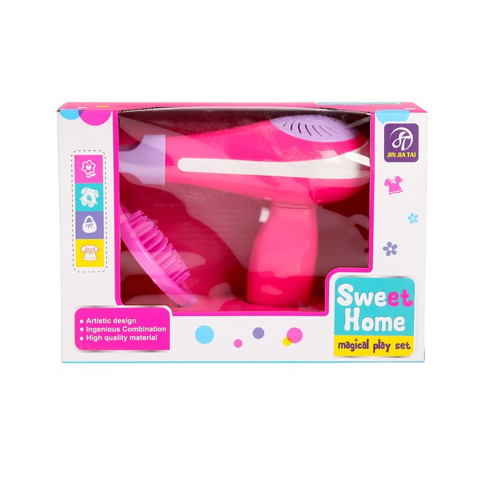 Бытовая техника «Фен карамель» с расчёской