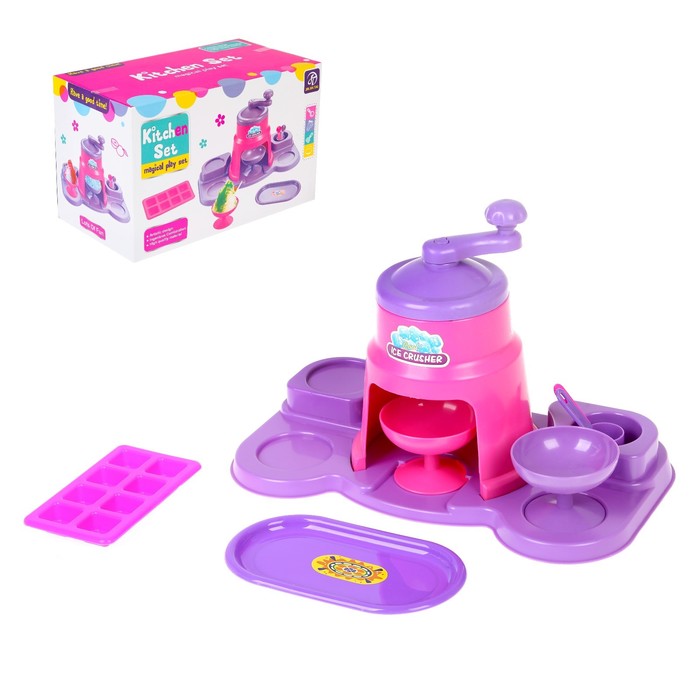 Набор для приготовления мороженого с формочками для льда и ложками