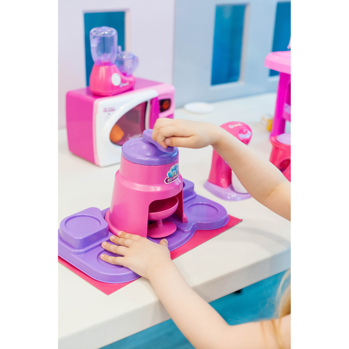 Набор для приготовления мороженого с формочками для льда и ложками