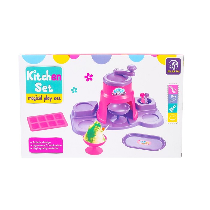 Набор для приготовления мороженого с формочками для льда и ложками