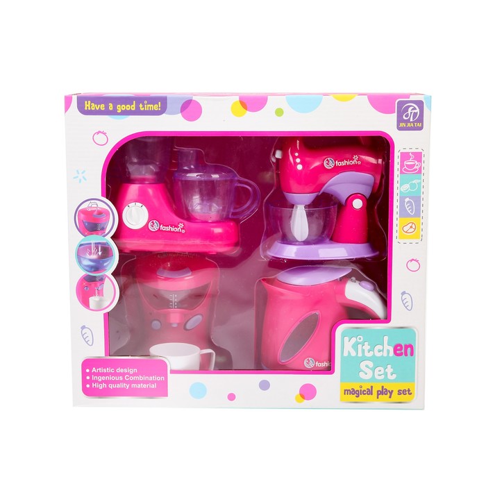 Набор бытовой техники для кухни «Карамель», 4 предмета