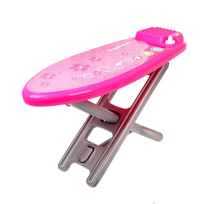 Набор бытовой техники «Карамель» с аксессуарами: стиральная машина, утюг, гладильная доска