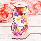 Подсвечник "8 марта"