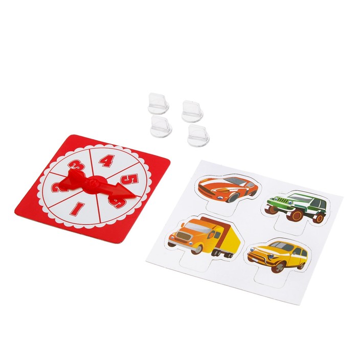 Электронный плакат-игра "Супер гонки"