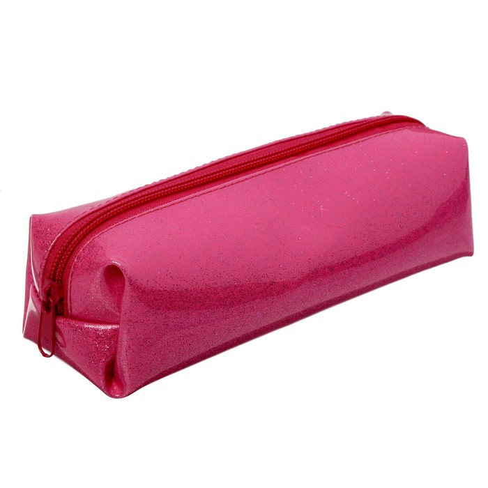 Пенал мягкий 1 отделение 60х195 мм, розовый