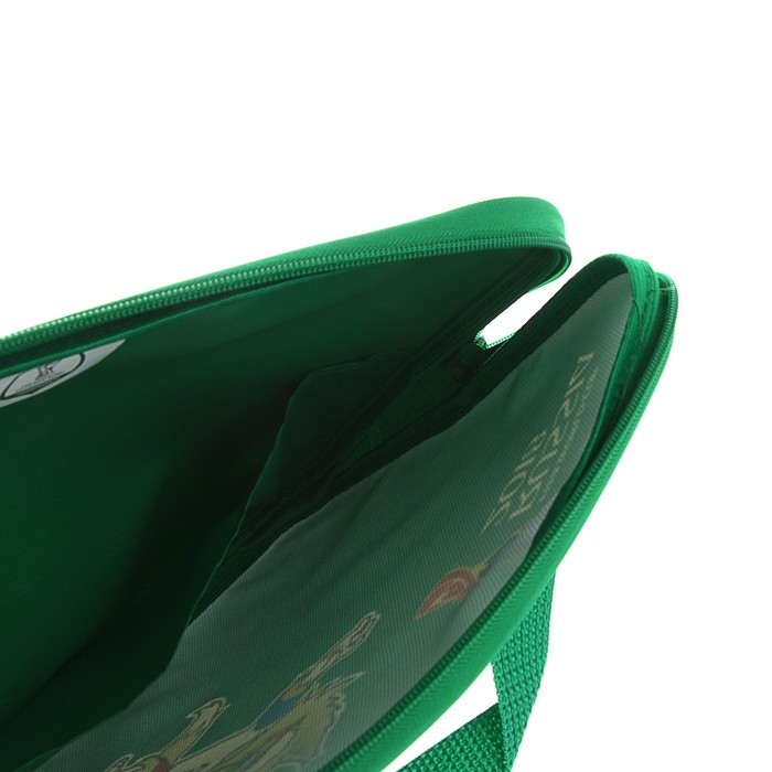 Папка с ручками для тетрадей А4 «ЧМ по футболу 2018. Талисман»