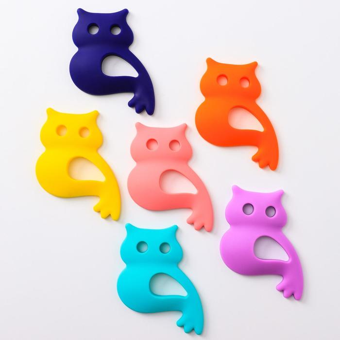 Прорезыватель "Совушка", Цвета МИКС