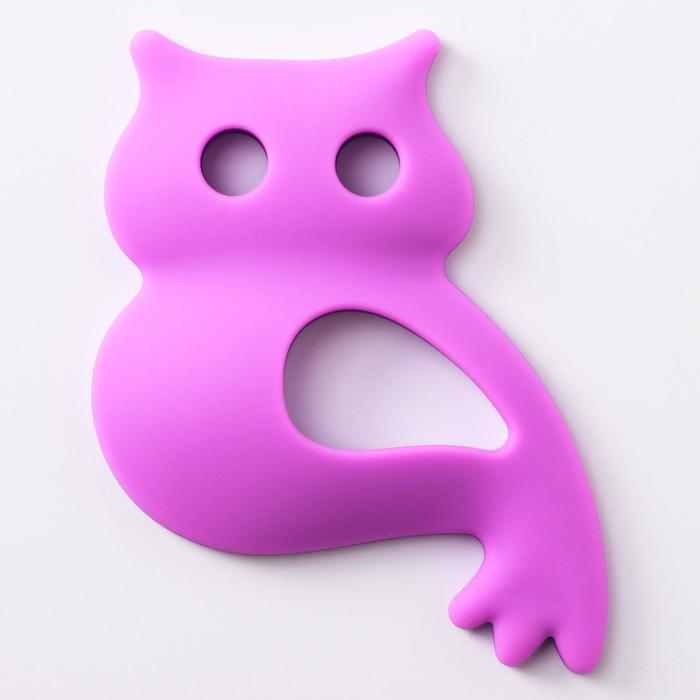 Прорезыватель "Совушка", Цвета МИКС