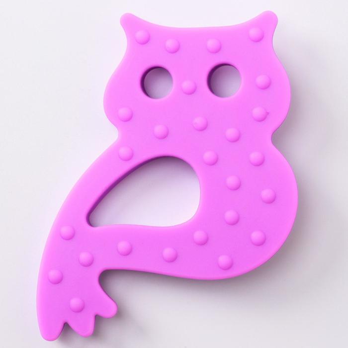 Прорезыватель "Совушка", Цвета МИКС