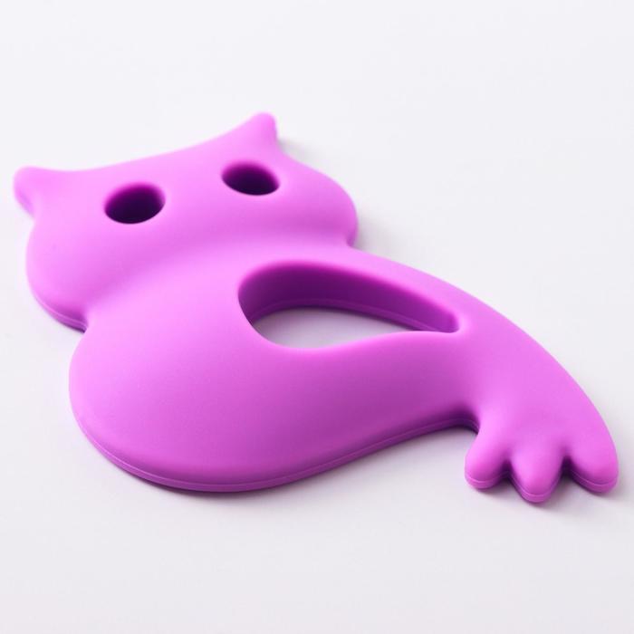 Прорезыватель "Совушка", Цвета МИКС