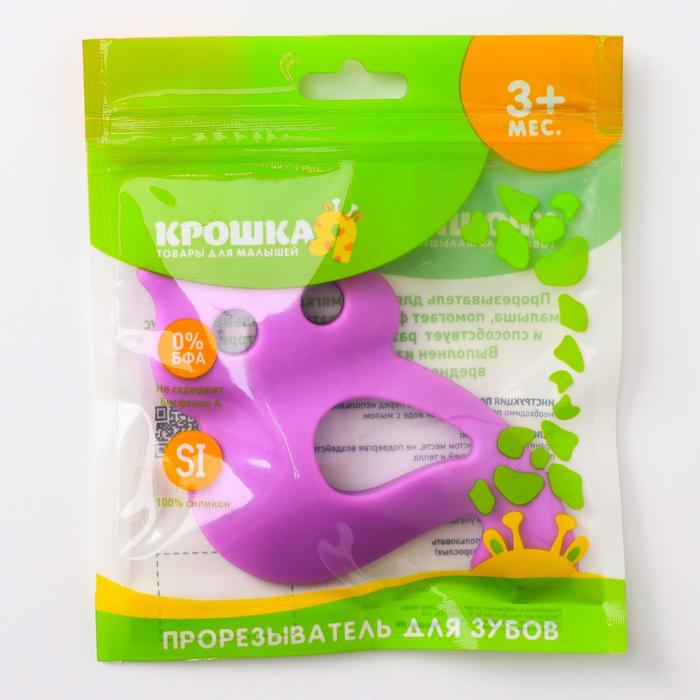 Прорезыватель "Совушка", Цвета МИКС