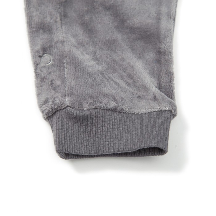 Комплект детский (джемпер,комбинезон), рост 62 см, цвет красный/серый