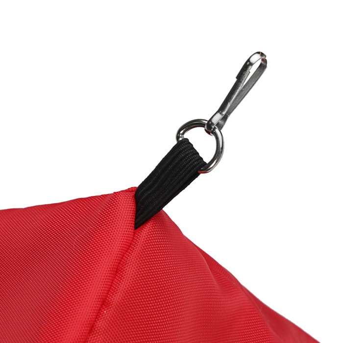 Домик "Куб" для крыс, с 4 карабинами, 15 х 15 х 15 см, оксфорд/флис