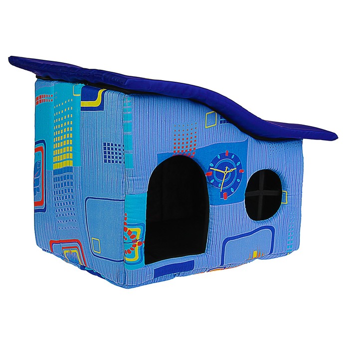 Домик "КОТтедж-2", 38 х 50 х 43 см, бязь