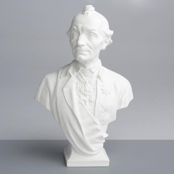 Гипсовая фигура Извесные люди: Бюст Суворова 10-153