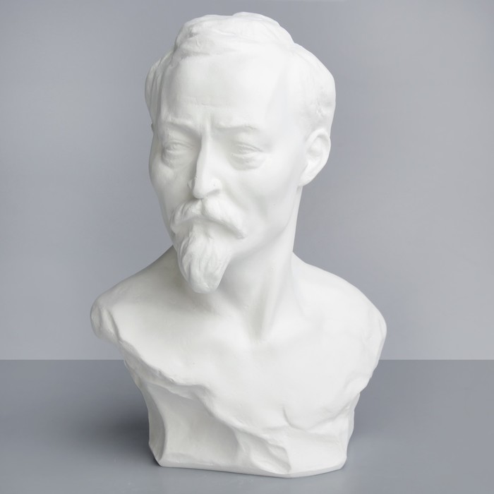 Гипсовая фигура известные люди: бюст Дзержинского, 17 x 12 x 24 см