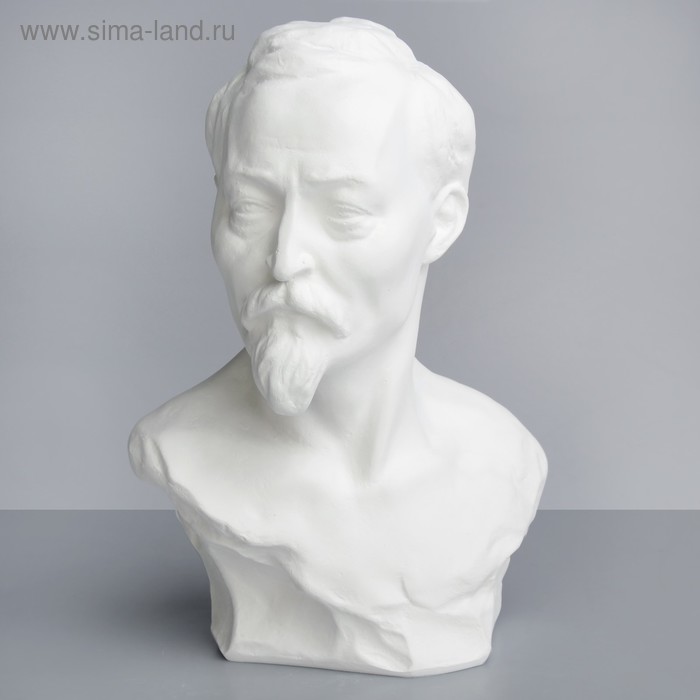 Гипсовая фигура известные люди: Бюст Дзержинского, 17 x 12 x 24 см гипсовая фигура известные люди бюст пушкина 20 x 10 x 26 см