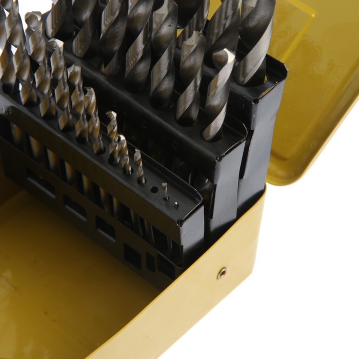 Набор сверл по металлу TUNDRA basic сталь HSS, 25 предметов, 1-13 мм. через 0,5 мм. УЦЕНКА