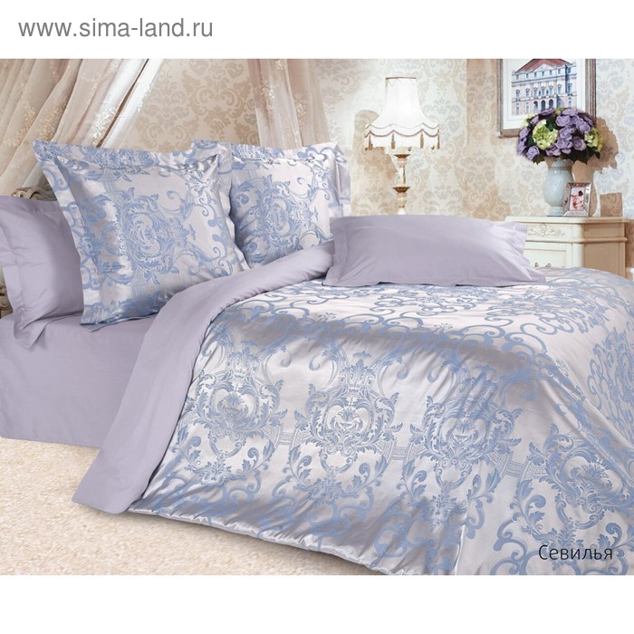 

Постельное бельё евро «Севилья», 220х240 см, 200х220 см, 50х70 см - 2 шт, 70х70 см - 2 шт