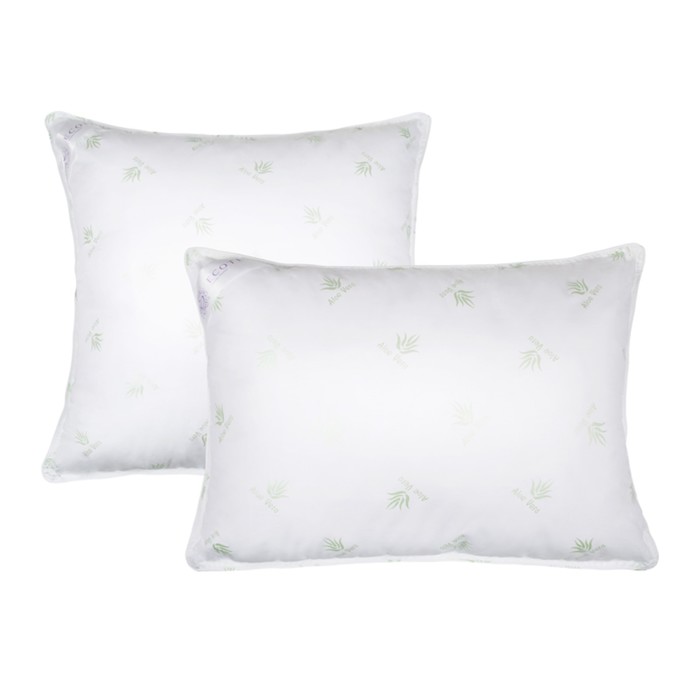 Подушка "Алоэ вера", размер 68х68 см, перкаль