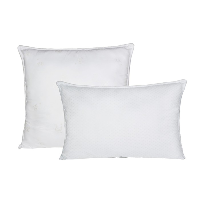 Подушка "Лебяжий пух-комфорт", размер 50х70 см, микрофибра