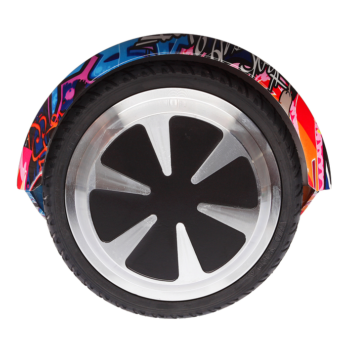 Гироскутер, диаметр колёс 6.5", цвет абстракция