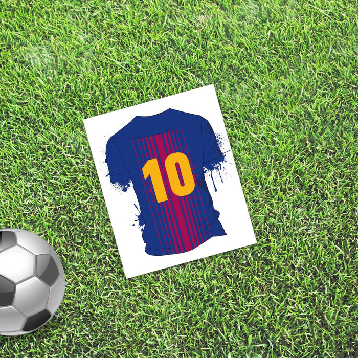 Открытка мини–формата одинарная «Лучший», футбол, 9 х 10 см