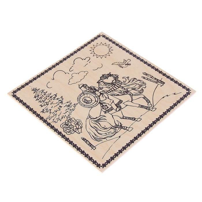 Доска для выжигания "Богатырь"