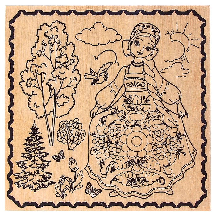 Доска для выжигания "Василиса"