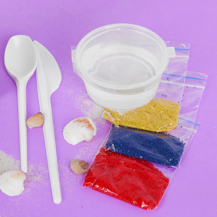 Набор для создания гелевых свечей "Фикси-свечи. Коллекционные ракушки"