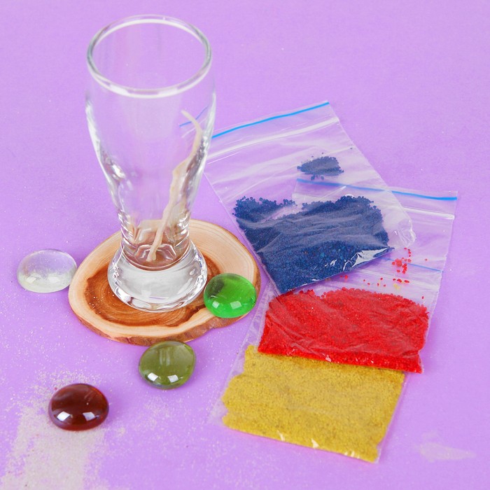 Набор для создания гелевых свечей "Фикси-свечи: Фьюзинг декор"