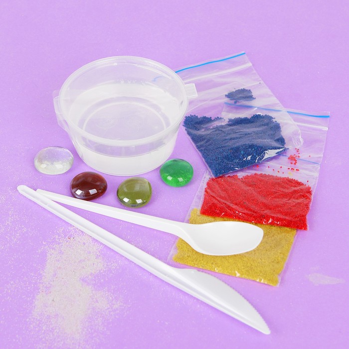 Набор для создания гелевых свечей "Фикси-свечи: Фьюзинг декор"