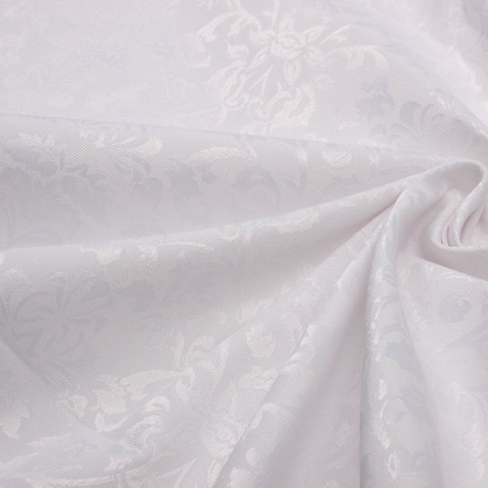 Ткань для столового белья с ГМО Роскошь ш.155, дл. 30 м, цв. бежевый, пл. 192 г/м2