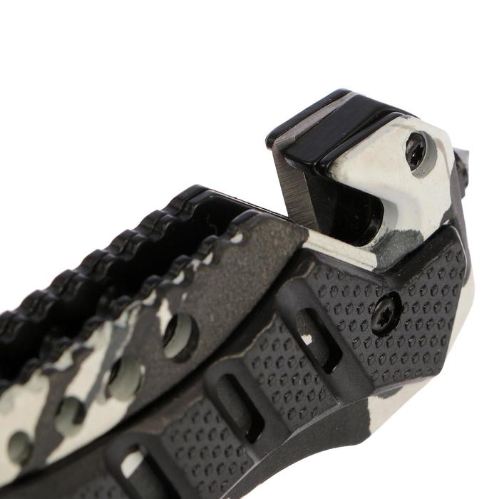 Складной нож Stinger, 90 мм, рукоять: сталь, алюминий, коробка картон